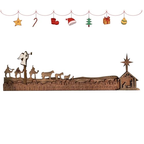 Yaztauho Kinder Adventskalender,Holz Adventskalender Für Weihnachten - Detaillierte Handwerklichkeit Holzdeko Für Bücherregal Kinder Mädchen,Für Bücherregal Fensterbank Kaminsims Schreibtisch Yaztauho Kinder Adventskalender,Holz Adventskalender Für Weihnachten - Detaillierte Handwerklichkeit Holzdeko Für Bücherregal Kinder Mädchen,Für Bücherregal Fensterbank Kaminsims Schreibtisch von Yaztauho