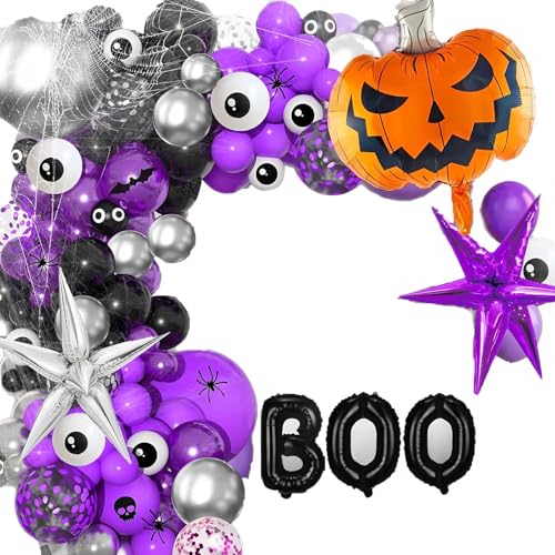 127-teiliges Halloween-Ballonbogen-Girlanden-Set 127-teiliges Halloween-Ballonbogen-Girlanden-Set von Ycfish