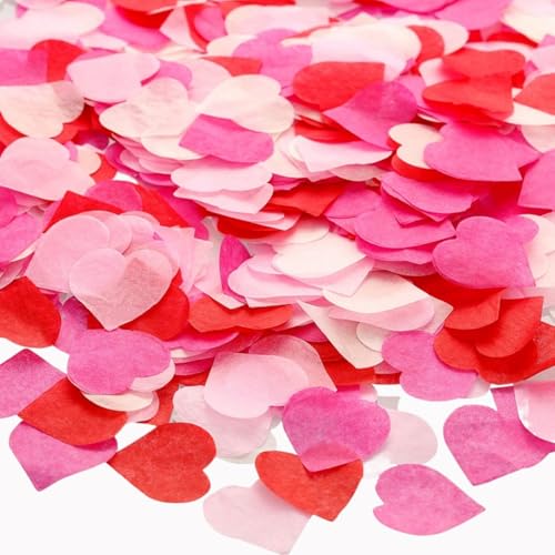 Valentinstagsdekoration, Herz-Konfetti Valentinstagsdekoration, Herz-Konfetti von Ycfish