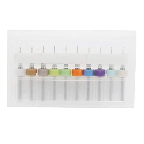 10 Pcs Carbid -Bohrer -Bits Gerade Shank für Leiterplatten- und Feinbohraufgaben von Yctze