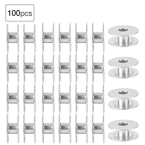 100 PCS Metall -Spulen für Flachnähmaschinen - Leere Spulen Optimiert von Yctze