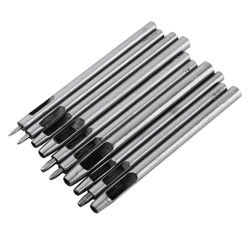 10pcs Stahl Oy Lederloch PU -Set für FTS - 0,5-5 Mm Vielseitiges Werkzeugkit von Yctze
