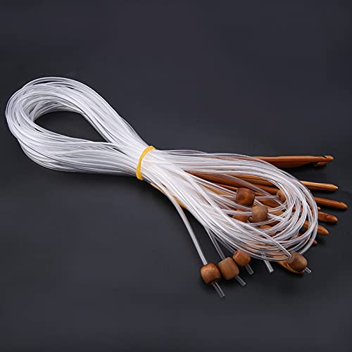 12-teiliges Karbonisiertes Häkelnadel-Set mit Kabel,Teppich-Stric für Teppich,Ha für Teppich-Stricken,Tunesisches Häkel-Set 12-teiliges Karbonisiertes Häkelnadel-Set mit Kabel,Teppich-Stric für Teppich,Ha für Teppich-Stricken,Tunesisches Häkel-Set von Yctze