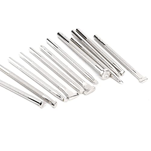 12pcs Leder -Gravurwerkzeuge - Prägen Sie Briefmarken für Leder Fing und Musterherstellung 12pcs Leder -Gravurwerkzeuge - Prägen Sie Briefmarken für Leder Fing und Musterherstellung von Yctze