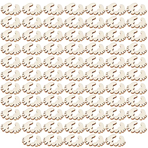150pcs Feet Bone Eco Wood Dy Fting Pend für DIY -Projekte (150 Fuß) von Yctze