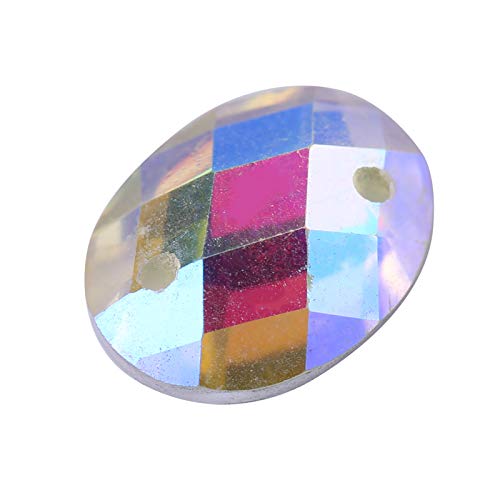 200pcs Flatback Ylic Cryst für Mode- und FT -Projekte - Schmuckherstellung und Dekoration (8 * 10mm Elliptisches Netz) von Yctze
