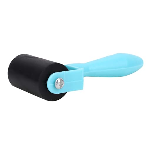 3,5 Cm Blaudruckem Brayer Roller - Gummi -Griff Tintenmalwerkswerkzeug für Kunststempeln (GREEN) von Yctze