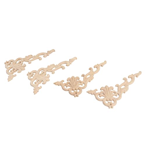 4pcs Deco Holz Geschnitzte Ecke Applikation für, Türen & Möbel - Eleg DIY Home Decor Solutions 4pcs Deco Holz Geschnitzte Ecke Applikation für, Türen & Möbel - Eleg DIY Home Decor Solutions von Yctze