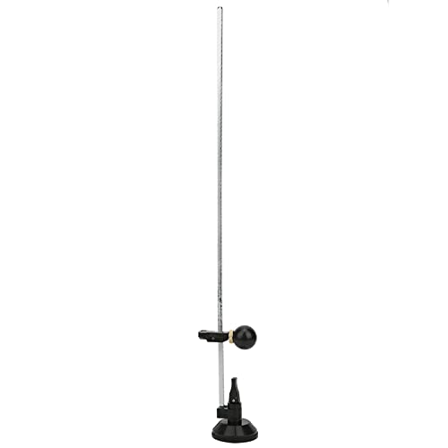 50 Cm Glaskreisschneider mit Saugnapfbecher für Kreisförmige Schnittprojekte (Silber Lineal mit Durchmesser von 50 cm) von Yctze