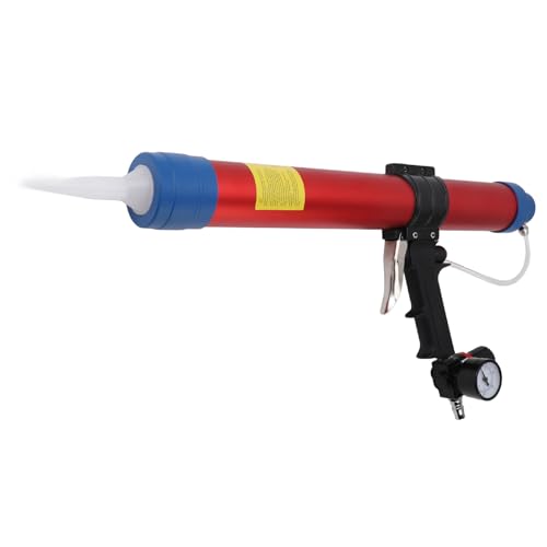600 Ml Pneumatic Caulking -Werkzeugset mit Ventil - Professionelle Luftkesselwaffe für die Renovierung der Heimat und Nahtfüllung von Yctze