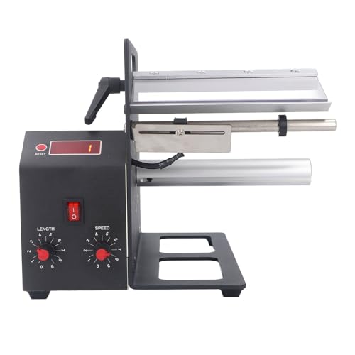 Automatischer Etikettenspender für 4-200-mm-Etiketten mit Digitaler Steuerung, Effizientem und Vielseitigem Etikett-Stripper-Maschine (EU -Stecker 220 VAC 50 Hz) von Yctze
