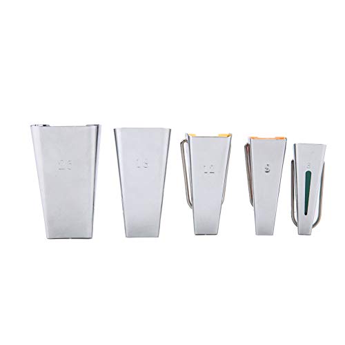 BIAS Tape Maker -Werkzeug -Set, 5 Größen Stoffbindungshersteller Zum Nähen und Quilten BIAS Tape Maker -Werkzeug -Set, 5 Größen Stoffbindungshersteller Zum Nähen und Quilten von Yctze