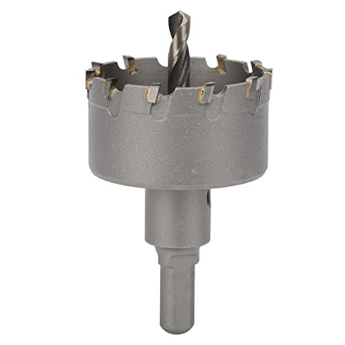 Hartmetall-Lochsäge 65 Mm, Metall-Reibbohrer für Dicke Platten, Industrie-Lochbohrer-Set, Lochöffner für Metall, Premium-Lochsäge für Effizientes Bohren (Ø75mm) von Yctze