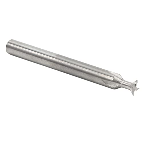 Hochhärtung Legierungs -Schwalbenschwanz -Endmühle 5mm 4 Flöten für Schnelle Bohrungen in Verschiedenen Industriellen Anwendungen (5 X 45° X 50L) von Yctze