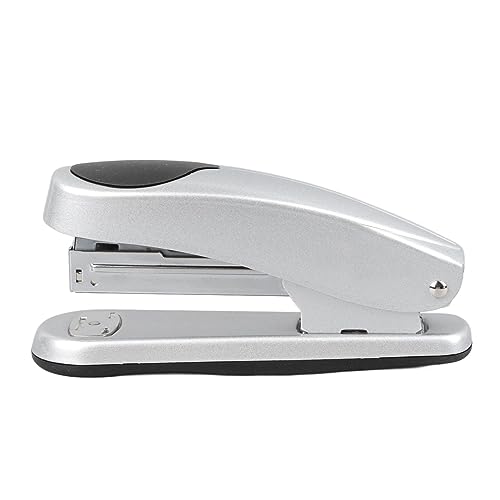 Hochwertiger Metallhefter für - 20 Blätter Acity Tragbarer Desktop -Hefter Im Design (BLACK) (SILVER) von Yctze