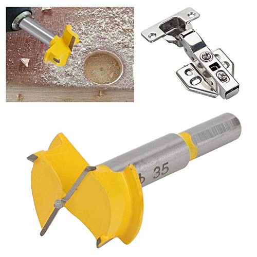 Premium -zementiertes Carbid -Holzbearbeitungsrouter 35 mm Frässchneider für die Wiederaufnahme des Spoilboards (Positionierholzöffnung 35 mm) von Yctze