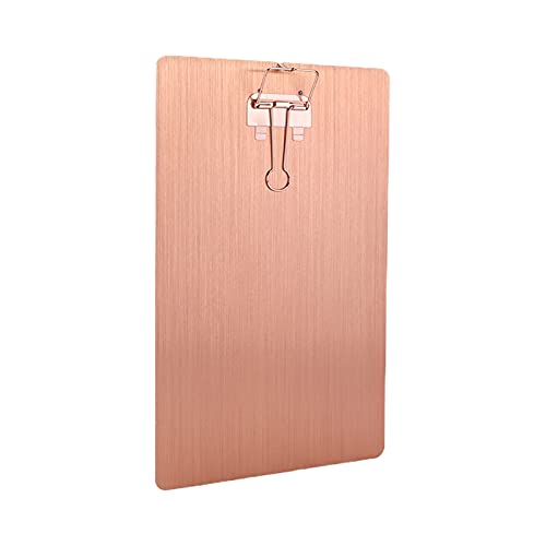 Rostproofes N -Metall -Zwischenablage - Suspensisibles & Scratch Zeichenbrett Zum Schreiben und Ting - Eleg D H. (BLACK) (GOLD) (Roségold) von Yctze