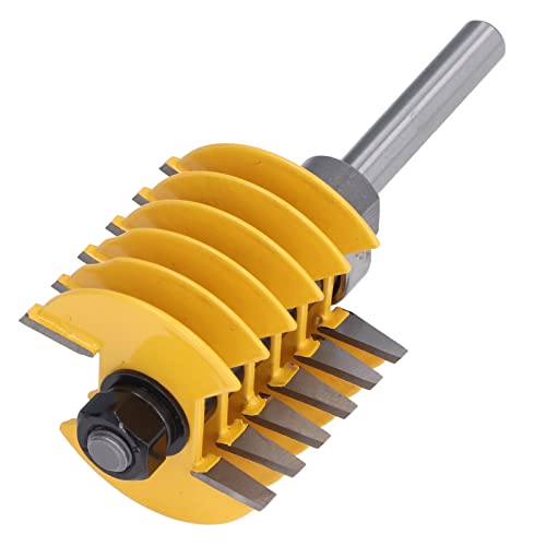 Router Bit 8mm Schaft, TER -Werkzeug für eine Abwechslungsreiche Holzdicke, Einfaches Tragen, Vielseitig und LE Router Bit 8mm Schaft, TER -Werkzeug für eine Abwechslungsreiche Holzdicke, Einfaches Tragen, Vielseitig und LE von Yctze