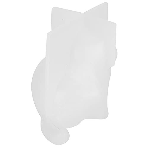 Silikonkatze für -FTs und Wohndekorationen - für, Ton und Machen (Seite liegende Katze) (sitzende Katze) (Kratzer Katze) von Yctze