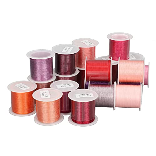 Stickfaden, Nähfaden 20pcs Stickfäden Produktion Nähfaden Polyesterfaden für das Nähen 3 Aktien Rose Farbreihe 110yd Jeweils Zum Stricken Stickfaden, Nähfaden 20pcs Stickfäden Produktion Nähfaden Polyesterfaden für das Nähen 3 Aktien Rose Farbreihe 110yd Jeweils Zum Stricken von Yctze