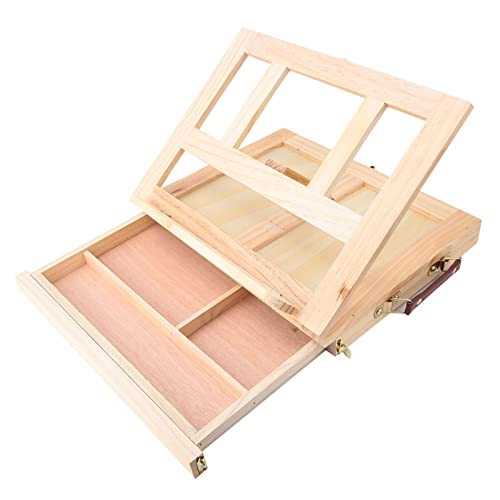 Tragbare Künstler -Staffelei mit Schublade - Leichtes Faltungsdesign für Tabletop Ting Tragbare Künstler -Staffelei mit Schublade - Leichtes Faltungsdesign für Tabletop Ting von Yctze