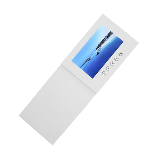 Video -Grußkarte 720p HD Video -Wiedergabe 128m Speicher Video Broschüre mit LCD -Bildschirm für Feierlichkeiten und Marketing - Hochzeitsalben (10 Zoll) von Yctze