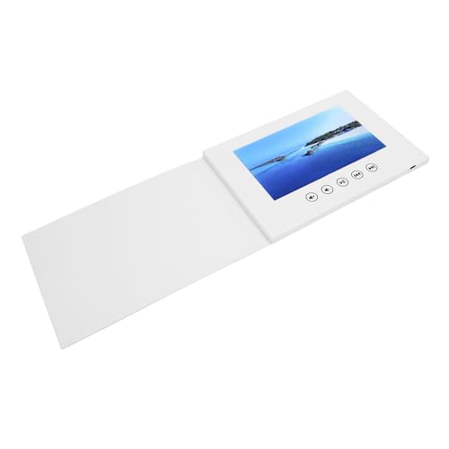 Video -Grußkarte 720p HD Video -Wiedergabe 128m Speicher Video Broschüre mit LCD -Bildschirm für Feierlichkeiten und Marketing - Hochzeitsalben (5 Zoll) von Yctze