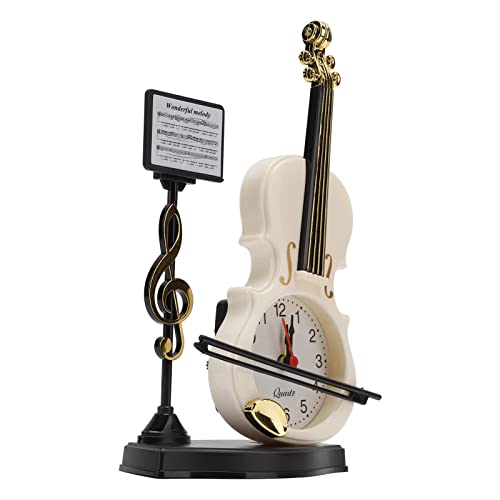 Violin -Wecker mit ELEG -Design, Präzisionsalarm für die Heimdekoration, Exquisite Geschenkidee (2165b) von Yctze
