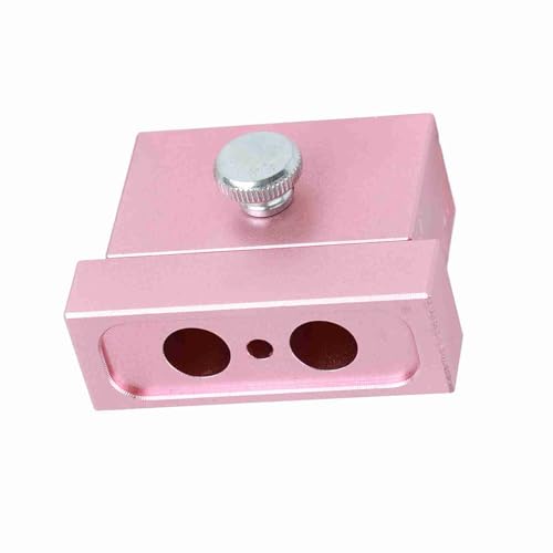 Yctze 12.1 DIY Lippenstiftform - Aluminiumlegierung Roségold Tool Zum Herstellen von Lippenstift und Lippenbalsam - Einfach zu Verwenden und Farben für DIY Liebhaber zu Modulieren (2 Loch) von Yctze