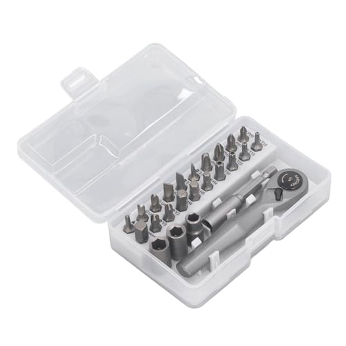 Yctze 25-in-Hex-Chet WRE-Set mit 23 Stahlschraubendreherbits Zur Effizienten Wartung und Reparatur Yctze 25-in-Hex-Chet WRE-Set mit 23 Stahlschraubendreherbits Zur Effizienten Wartung und Reparatur von Yctze