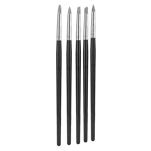 Yctze 5pcs Silikon -Ton -Bildhauerei Werkzeugset Professionell für Keramik und Kunst Yctze 5pcs Silikon -Ton -Bildhauerei Werkzeugset Professionell für Keramik und Kunst von Yctze