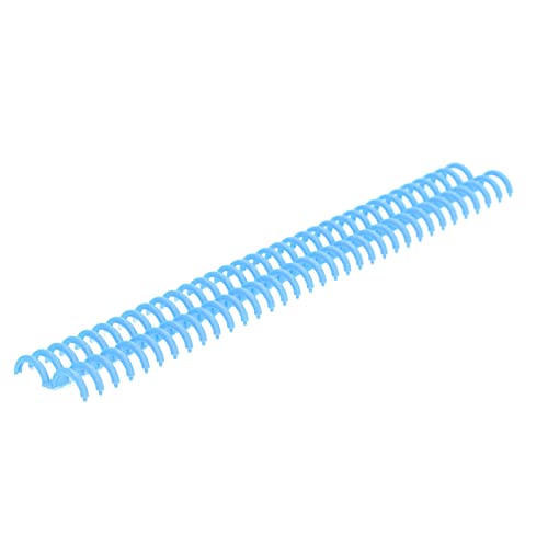 Yctze Bindungsspulen 34 Löcher Polypropyl Stationery SPI - 0pcs Schwarz, Einfach zu Bedienen und Transportieren (BLUE) von Yctze