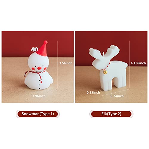 Yctze Elk Bell Geformte Rauchlose Duftkerzen Brennen Weihnachtsgeschenkkerzen für Weihnachtsfeier Hochzeit Geburtstag Home Spa Feier Yctze Elk Bell Geformte Rauchlose Duftkerzen Brennen Weihnachtsgeschenkkerzen für Weihnachtsfeier Hochzeit Geburtstag Home Spa Feier von Yctze