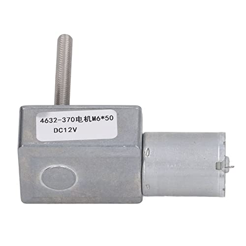 Yctze Hoher DC-Getriebemotor mit Selbstverschärfen-Funktion für Vielseitige Anwendungen und Energieeffizienz, Ideal für die Automatisierung (1RPM) von Yctze