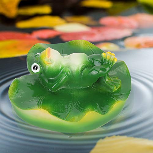 Yctze Simulation Floating Water Leaf Ornament für Fischtank, Gartenteich und Brunnendekoration - Umweltfreundliches Harzhandwerk Yctze Simulation Floating Water Leaf Ornament für Fischtank, Gartenteich und Brunnendekoration - Umweltfreundliches Harzhandwerk von Yctze