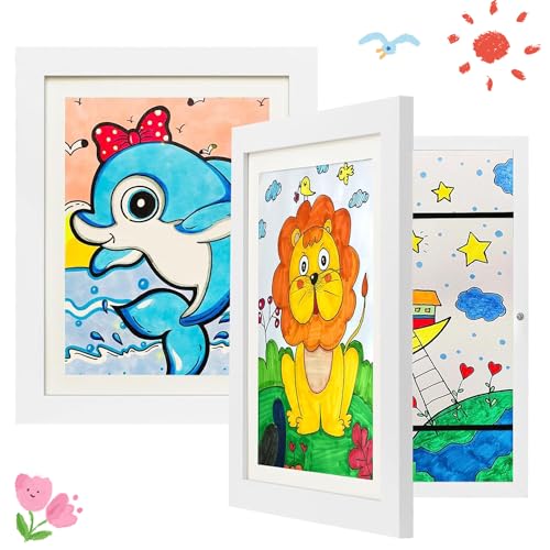 2 Stück Bilderrahmen Kinderzeichnungen,Kinder Kunstrahmen Frontöffnung,Aufklappbarer Bilderrahmen für Kinderzeichnungen,Bilderrahmen für A4 Kinderzeichnungen,Acryl Kunst Fotorahmen,Kunst Rahmen Kinder 2 Stück Bilderrahmen Kinderzeichnungen,Kinder Kunstrahmen Frontöffnung,Aufklappbarer Bilderrahmen für Kinderzeichnungen,Bilderrahmen für A4 Kinderzeichnungen,Acryl Kunst Fotorahmen,Kunst Rahmen Kinder von YeahBoom
