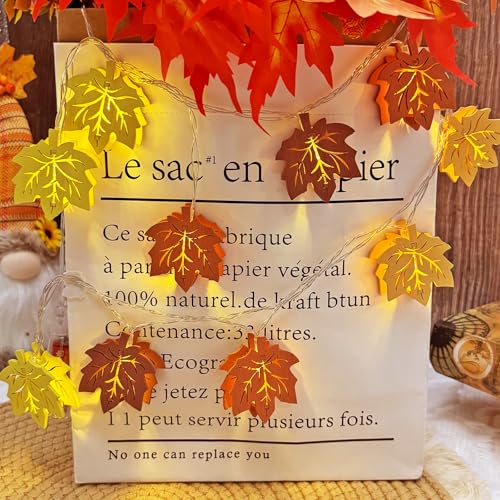Herbstdeko Ahornblatt Lichterkette Innen aus Holz,1.5M 10LED Herbst Tisch Ausgehöhlte Licht,Herbstdeko Innen Lichterkette aus Holz,Herbstdeko Ahornblatt Lichterkette,für Erntedankfest Halloween Party Herbstdeko Ahornblatt Lichterkette Innen aus Holz,1.5M 10LED Herbst Tisch Ausgehöhlte Licht,Herbstdeko Innen Lichterkette aus Holz,Herbstdeko Ahornblatt Lichterkette,für Erntedankfest Halloween Party von YeahBoom
