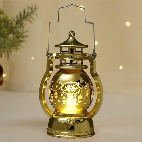 Ramadan Deko Laterne,Vintage Laterne Deko,Ramadan Deko Lampe,Set Ramadan Kareem Dekoration Laterne,Ramadan Laternen,Eid Mubarak Dekoration Mond Stern Laterne,Ramadan Laterne,LED Lichterkette… von YeahBoom