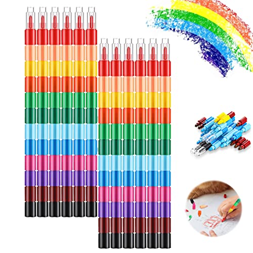 YeahBoom 12 Stück Wachsmalstifte,stapelbare buntstifte kinder,Farbwechselstift,Wachsmalstifte Set,Spitzen Kreide Buntstifte,regenbogen stifte,ideal als mitgebsel kindergeburtstag YeahBoom 12 Stück Wachsmalstifte,stapelbare buntstifte kinder,Farbwechselstift,Wachsmalstifte Set,Spitzen Kreide Buntstifte,regenbogen stifte,ideal als mitgebsel kindergeburtstag von YeahBoom