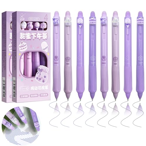 YeahBoom 8 Stück Radierbarer Kugelschreiber,Tintenroller Radierbar,Radierbare Stifte mit Tierkopf,0.5mm Erasable Pen Set,Radierstift,Radierbarer Tintenroller für Studenten Geschenk, Schul Bürobedarf YeahBoom 8 Stück Radierbarer Kugelschreiber,Tintenroller Radierbar,Radierbare Stifte mit Tierkopf,0.5mm Erasable Pen Set,Radierstift,Radierbarer Tintenroller für Studenten Geschenk, Schul Bürobedarf von YeahBoom