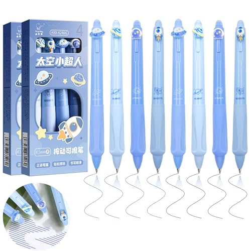 YeahBoom 8 Stück Radierbarer Kugelschreiber,Tintenroller Radierbar,Radierbare Stifte mit Tierkopf,0.5mm Erasable Pen Set,Radierstift,Radierbarer Tintenroller für Studenten Geschenk, Schul Bürobedarf YeahBoom 8 Stück Radierbarer Kugelschreiber,Tintenroller Radierbar,Radierbare Stifte mit Tierkopf,0.5mm Erasable Pen Set,Radierstift,Radierbarer Tintenroller für Studenten Geschenk, Schul Bürobedarf von YeahBoom