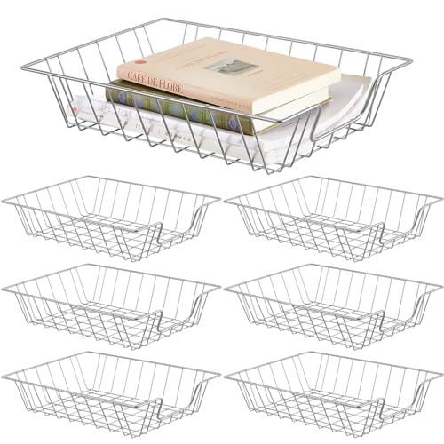 Yeaqee Briefablage aus Draht, stapelbar, Schreibtisch-Organizer, Metall-Aktenhalter, Korb für Schreibtisch, Schreibtisch, Briefablage für Büro, Zuhause, Klassenzimmer, Schule (35,6 x 25,4 x 7,6 cm, Yeaqee Briefablage aus Draht, stapelbar, Schreibtisch-Organizer, Metall-Aktenhalter, Korb für Schreibtisch, Schreibtisch, Briefablage für Büro, Zuhause, Klassenzimmer, Schule (35,6 x 25,4 x 7,6 cm, von Yeaqee