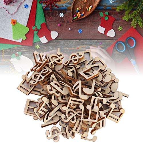 100 PCs Holzmusik -Noten -, 2 Cm Gemischtes Nettes Notizmuster Praktische Dekorative Clips für DIY -Handwerk, Scrapbooking mit Dekorativen Holzklammern für Zubehör für (Hölzerne 100 PCs Holzmusik -Noten -, 2 Cm Gemischtes Nettes Notizmuster Praktische Dekorative Clips für DIY -Handwerk, Scrapbooking mit Dekorativen Holzklammern für Zubehör für (Hölzerne von Yechiry