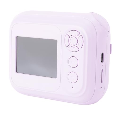 1080p HD Instant Druckkamera, 48 MP Süße Instantkamera mit 6x Zoom Digital, MP3, Spiel, Tragbares Digitalkamera -Spielzeug für 4 5 6 7 8 9 Jahre Jungen Mädchen Mädchen (#1) (#2) (#3) (#4) von Yechiry