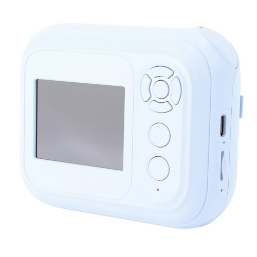 1080p HD Instant Druckkamera, 48 MP Süße Instantkamera mit 6x Zoom Digital, MP3, Spiel, Tragbares Digitalkamera -Spielzeug für 4 5 6 7 8 9 Jahre Jungen Mädchen Mädchen (#1) (#2) von Yechiry