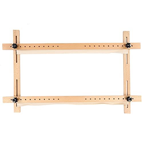 60x100cm Stickrahmen aus Holz, Quadratischer Kreuzstich-Stickrahmensatz Verstellbarer Ständer für Stickerei DIY Kreuzstich-Handwerk Nähzubehör für Stickerei, Nähen, Kreuzstich 60x100cm Stickrahmen aus Holz, Quadratischer Kreuzstich-Stickrahmensatz Verstellbarer Ständer für Stickerei DIY Kreuzstich-Handwerk Nähzubehör für Stickerei, Nähen, Kreuzstich von Yechiry