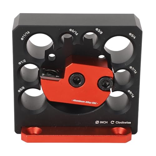 Dowel Maker Jig Kit, Imperial Einstellbare Carbideinsätze Tischler -Dübelhersteller Holzbearbeitung Rundes Stangenhilfsmittel für Elektrobohrer Dowel Maker Jig Kit, Imperial Einstellbare Carbideinsätze Tischler -Dübelhersteller Holzbearbeitung Rundes Stangenhilfsmittel für Elektrobohrer von Yechiry