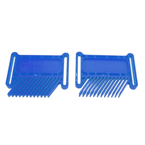 Einstellbare Holzbearbeitungsfederbrett, Feder -Loc -Board -Set für Tischsägen, Routertische, Bandsäge, Stapel mit Gehrungsschlitzen, Gehrungsspur, T -Slots, T - Zum Schutz der Hand (Blue) von Yechiry
