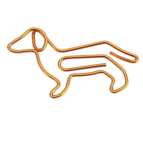 Niedliche Büroklammern mit Dackel, 100 Stück, Entzückende Büroklammern in Hundeform für Scrapbooking, Basteln, Journaling, Geeignet für die Erstellung für Hochzeitseinladungen Niedliche Büroklammern mit Dackel, 100 Stück, Entzückende Büroklammern in Hundeform für Scrapbooking, Basteln, Journaling, Geeignet für die Erstellung für Hochzeitseinladungen von Yechiry
