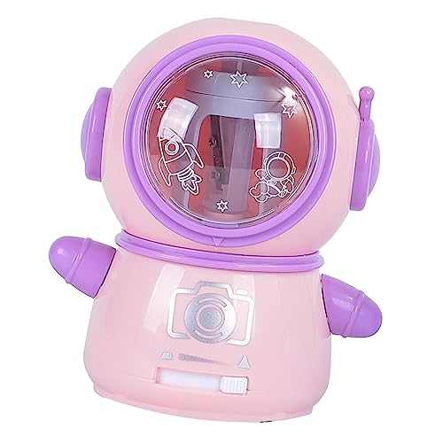 Yechiry Elektrischer Bleistiftschärfer für Farbige Stifte, USB -Antrieb Niedliche Cartoon -Schärfer Lustige Schreibwaren für Klassenzimmer, Geeignet für Alle Größen (PINK) von Yechiry